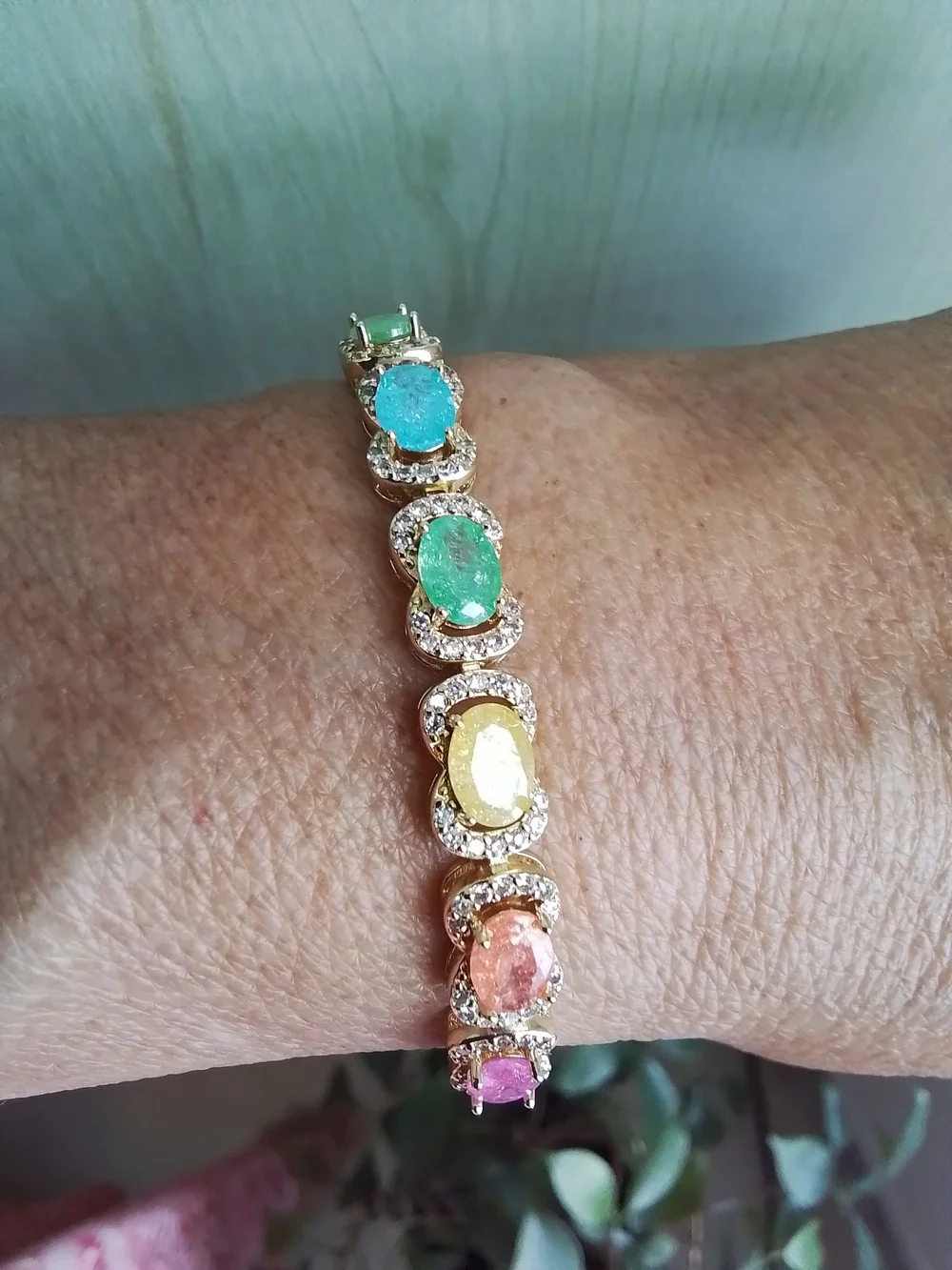 Yellow Gold Galaxy Candy Bracelet
